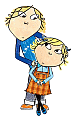 Charlie and Lola coloring pages