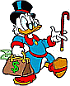 Uncle Scrooge coloring page