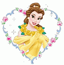Princess Belle coloring pages