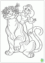 Aladdin_Jasmine-coloringPage-009