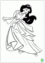 Aladdin_Jasmine-coloringPage-037