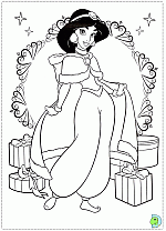 Aladdin_Jasmine-coloringPage-041