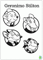 Geronimo_Stilton-Coloring_pages-01