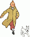 Tintin coloring pages
