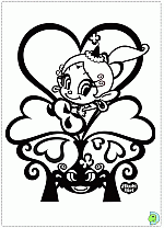 Coloring-Akubi_girl-10