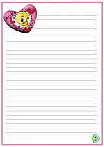 Tweety-WritingPaper-07